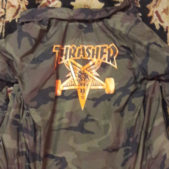 Thrasher Skategoat Camo Windbreaker 